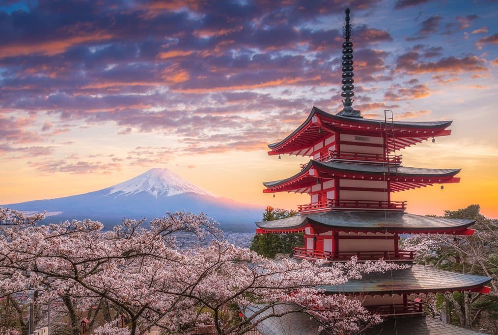 日本ゴールデンルート：6日5泊 東京 - 富士山 - 京都 - 大阪