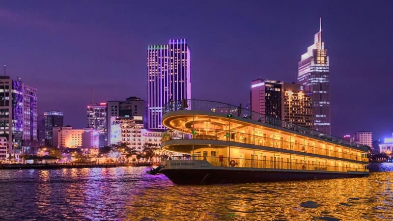 Saigon River Dinner Cruise: Gourmet Cuisine & Sparkling Skyline Views