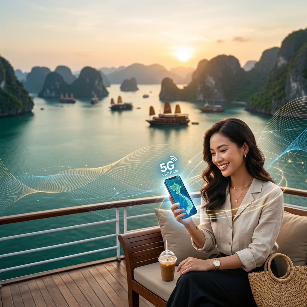 eSIM de Voyage au Vietnam : Connexion Ininterrompue