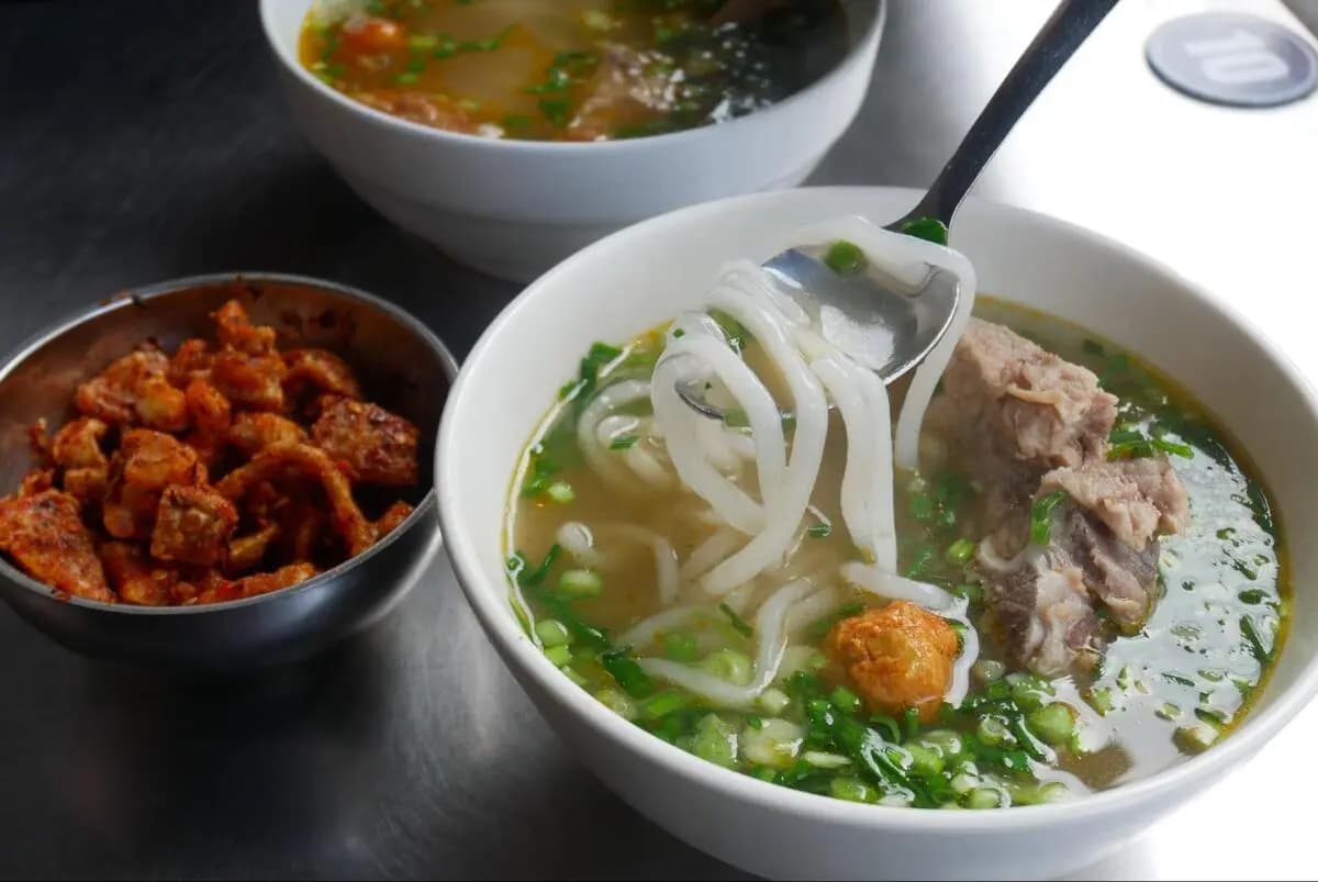 Savoring Artisanal Banh Canh Noodle Soup
