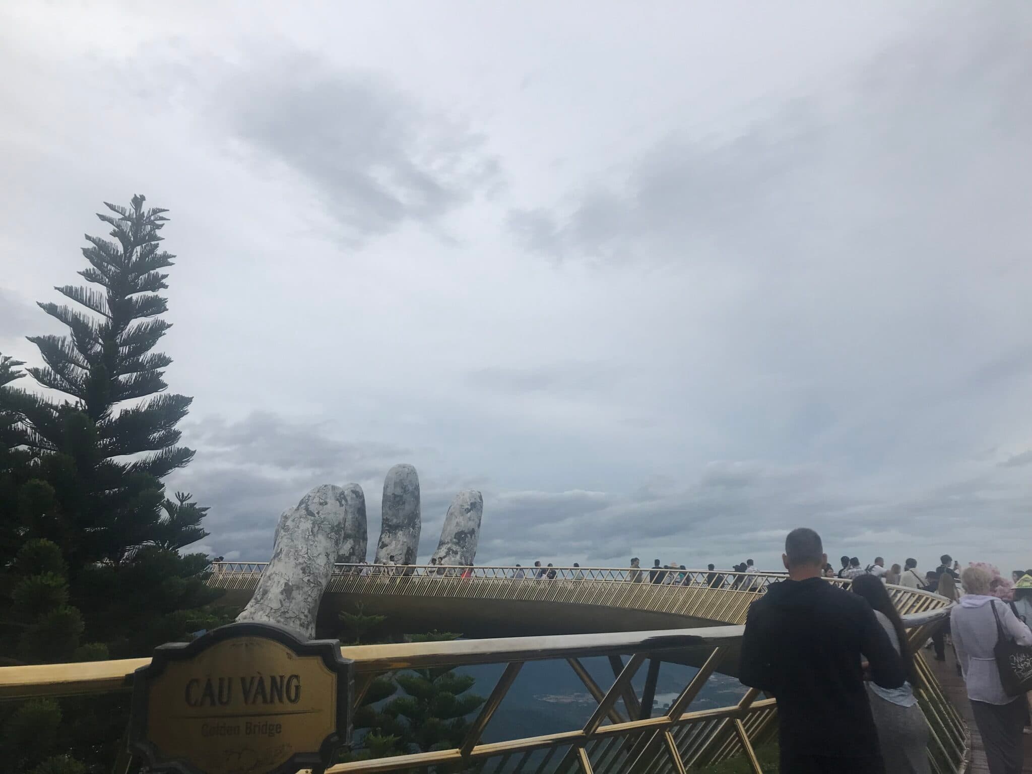 Touching Clouds on the Golden Bridge