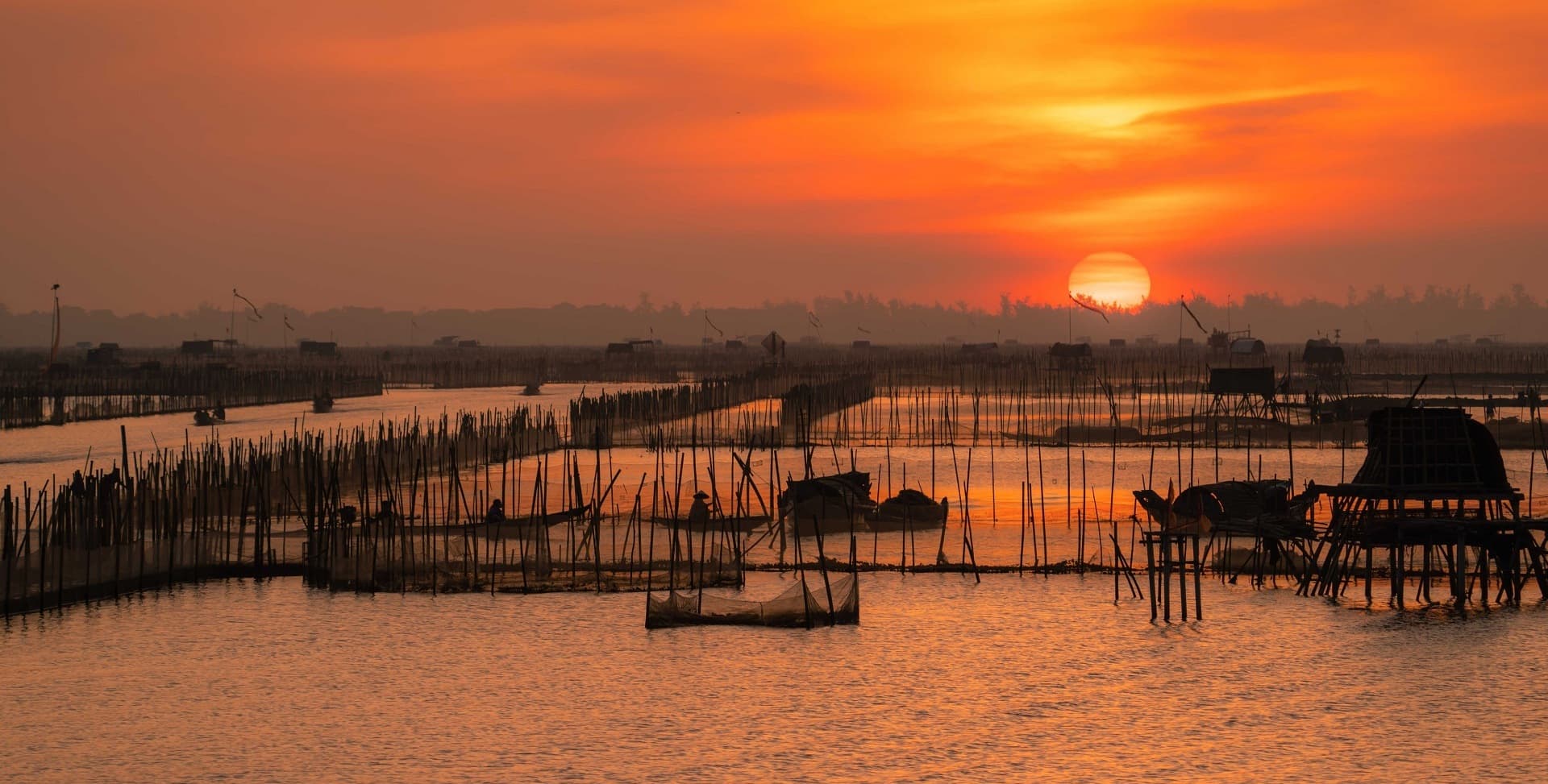 Tam Giang Lagune: Sonnenuntergangsruhe & Leben der lokalen Fischer
