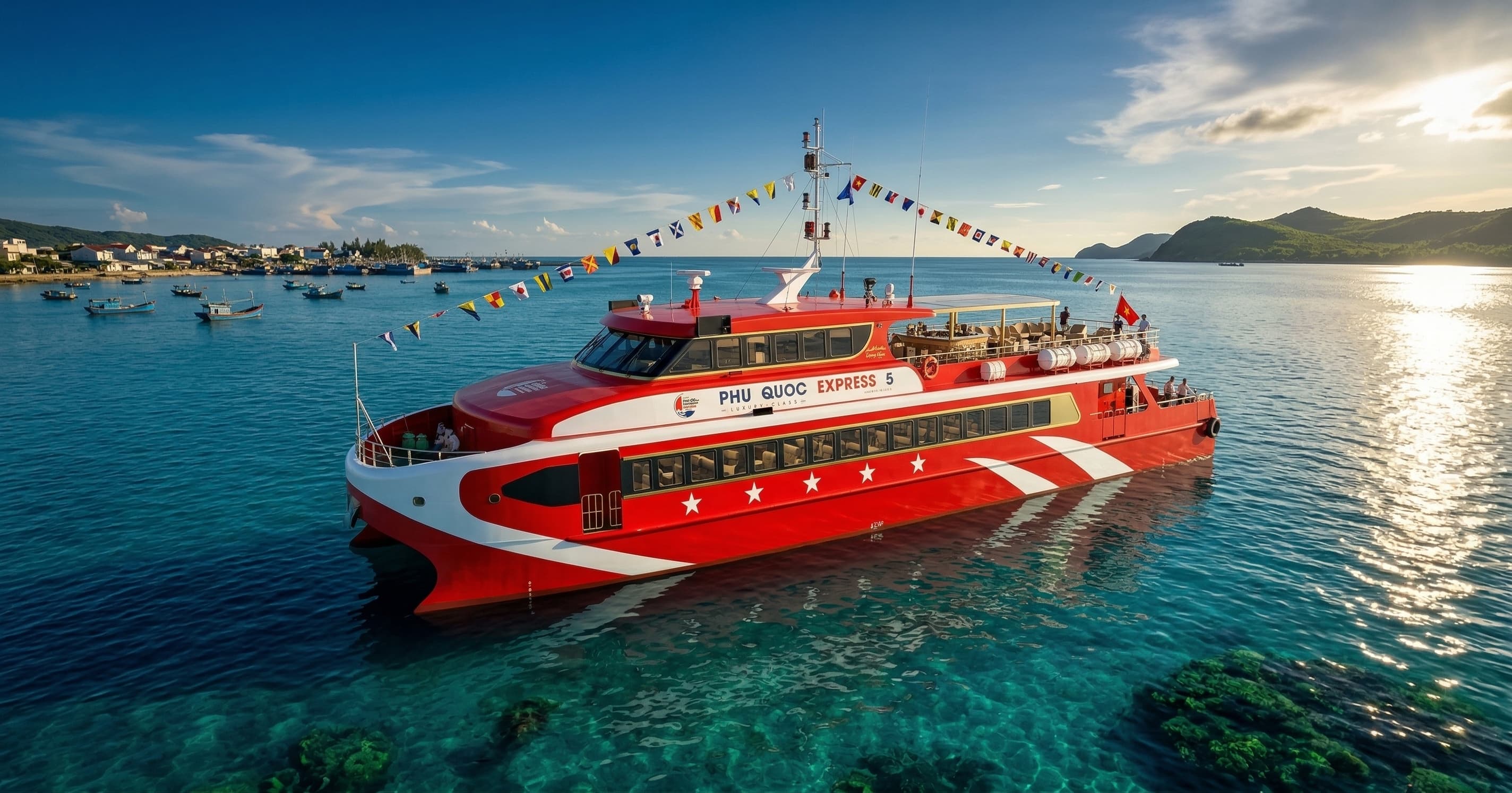 Sa Ky to/from Ly Son: 5-Star High-Speed Ferry