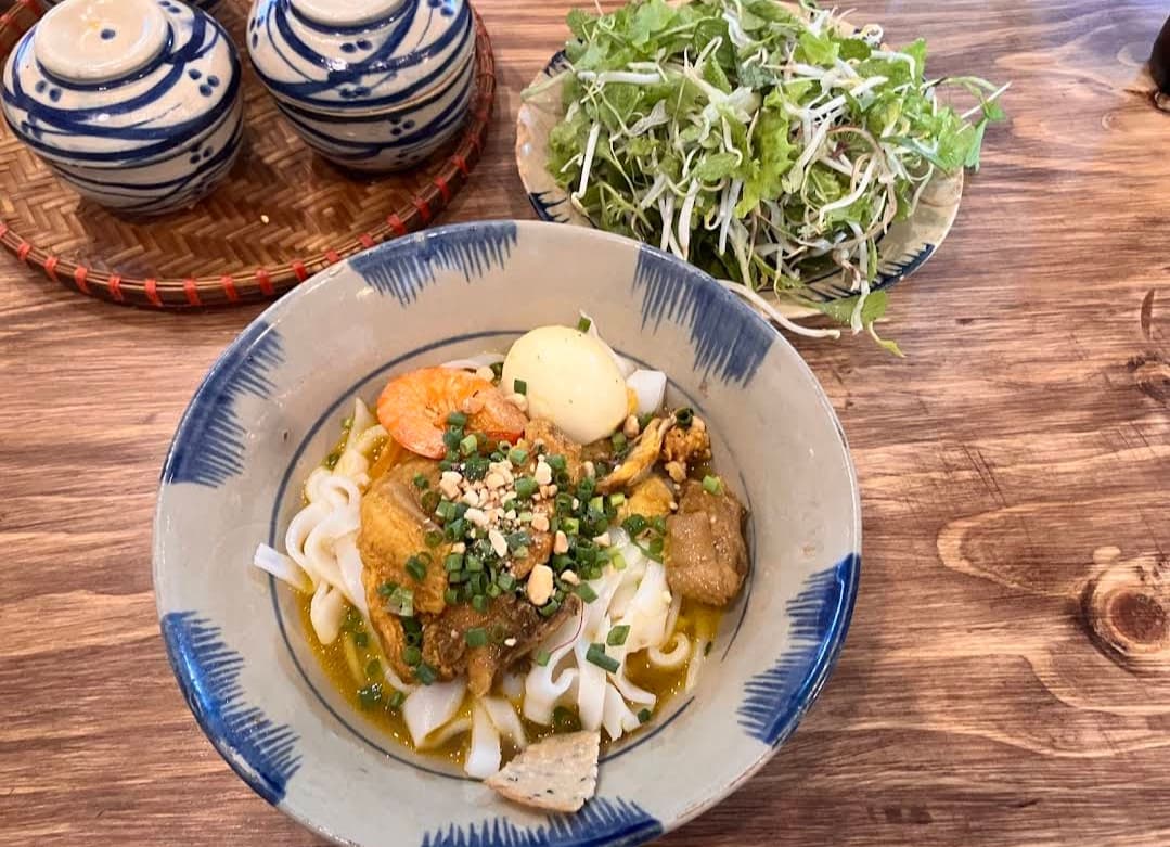 Authentic Mi Quang Noodles at Ba Mua