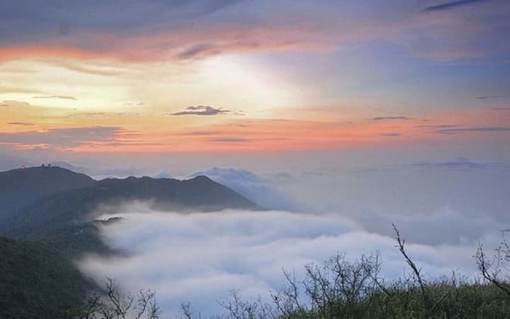 Sunrise Panorama at Ban Co Peak