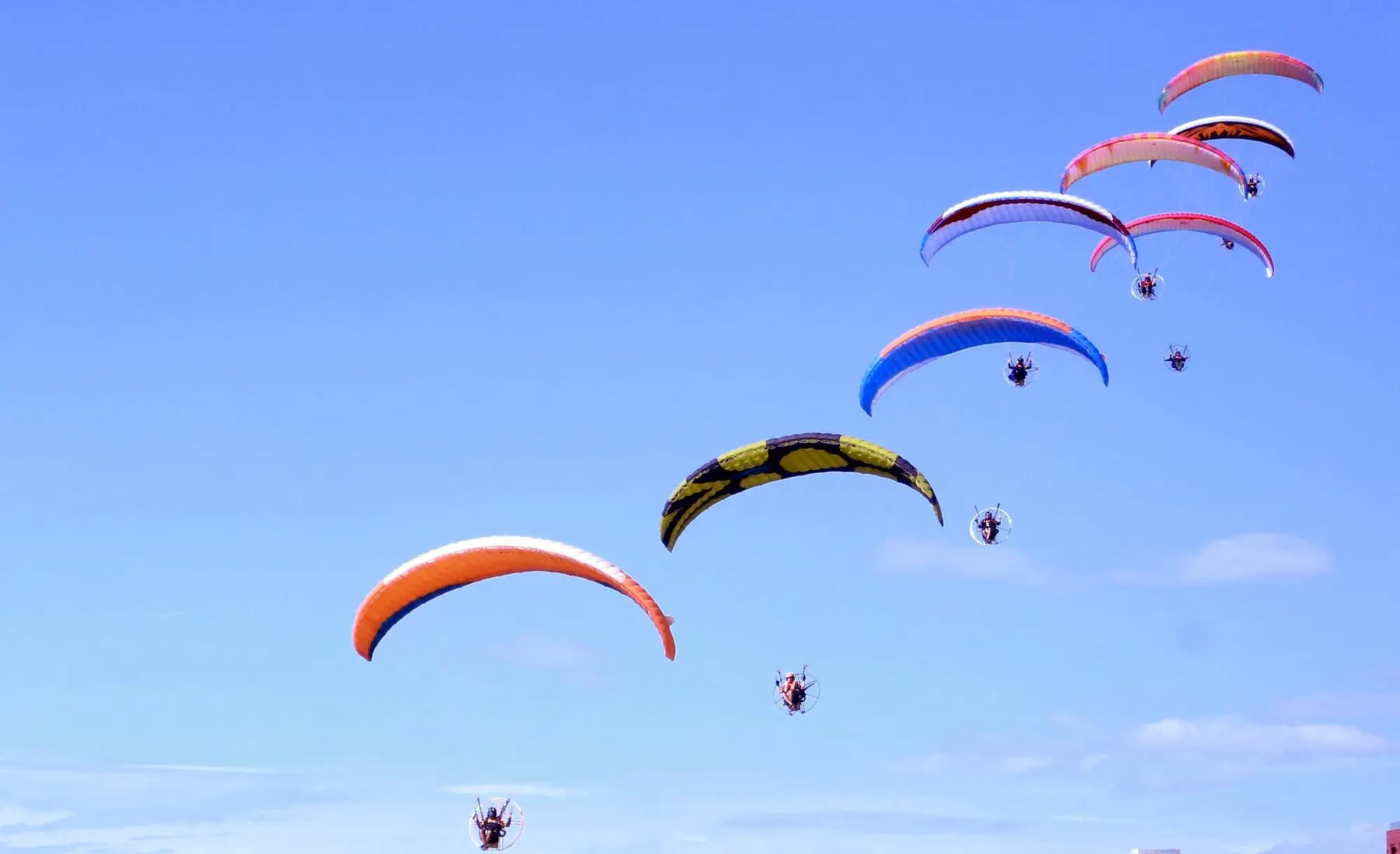 Paragliding and Flying Above Da Nang Coastline